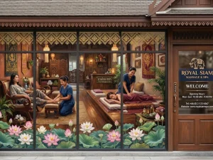 ร้านนวดไทย-สปา