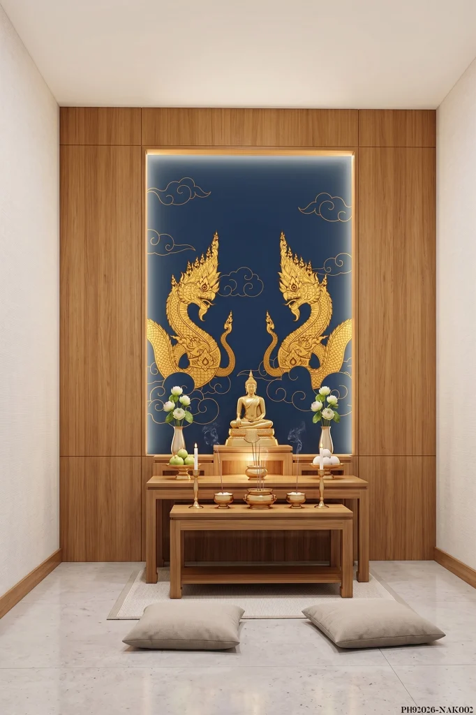 วอลเปเปอร์ติดผนัง "นคราหิมพานต์" พลังศรัทธาพญานาค